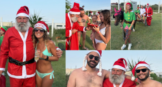 Ferragosto da favola al Crinale Village, Babbo Natale arriva in calesse